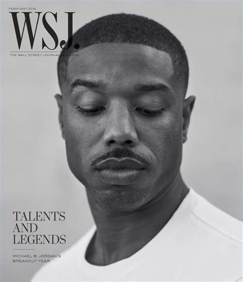Michael B Jordan Wsj Magazine 2018 Cover Photo Shoot