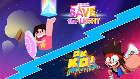 Steven Universe Save The Light And Ok K O Let S Play Heroes Combo For