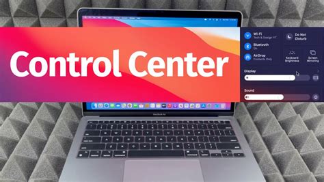 control center  macbook air youtube