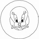 Titi Tweety Coloriage Titti Silvestro Coloriages Cartoni Stampare Sylvester Verfrisser Gifgratis sketch template