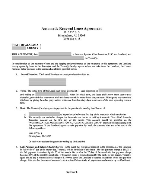 lease renewal letters forms word  templatelab