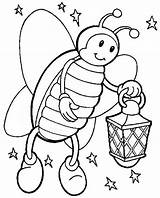 Firefly Coloring Pages Species Beautiful Choose Board Bugs Kids sketch template