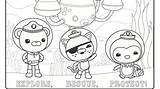 Junior Octonauts Rescue Protect 2071 Kolorowanki Jr sketch template
