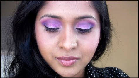 pink and purple valentines day makeup tutorial sexy in pink eye makeup indian makeup youtube