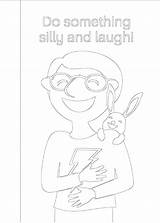 Coping Skills sketch template