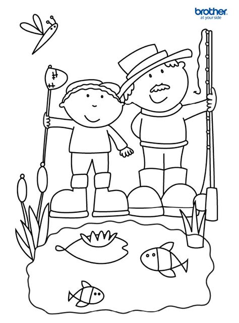printable fathers day colouring  creative center