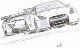 Gtr Nissan Nismo Pages Coloring Lambo Trending Days Last sketch template