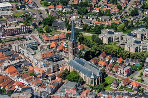 hollandluchtfoto steenwijk luchtfoto grote kerk