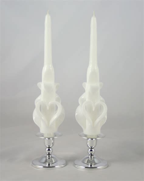 sculpted heart tapers holland house candles holland house candles