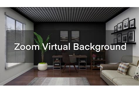 home office zoom virtual background graphic  leblancstudio creative