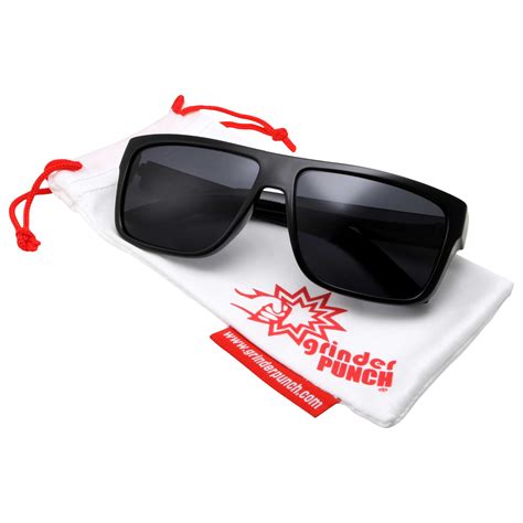 grinderpunch men s polarized lens flat top lifestyle sunglasses ebay