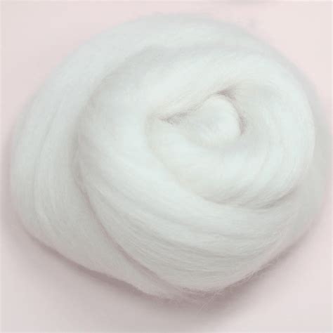 white needle felting wool bright white lincolnshire fenn crafts