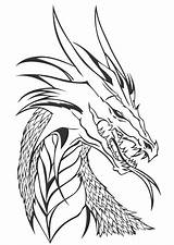 Dragon Coloring Pages Fire Head Wings Dragons Color Drawing Realistic Icewing Printable Line Print Getdrawings Real Drawings Colorings Headed Ninjago sketch template