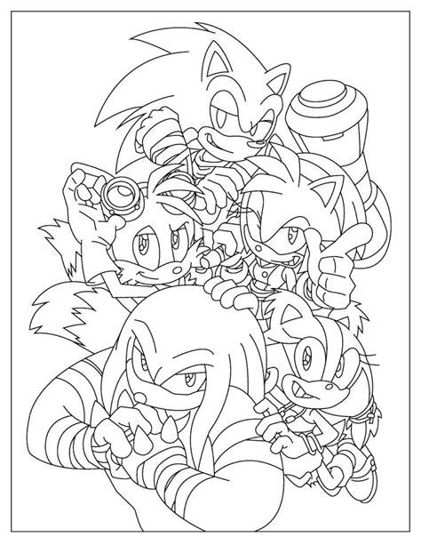 sonic coloring page  kids  love  pdfs coloring