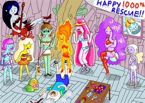 Bikini Surprise Party Fail Adventure Time Know Your Meme