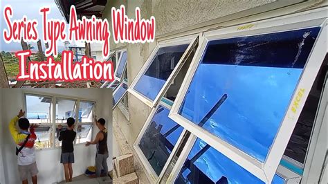 install series type awning windowsdetails  tutorial  beginners youtube
