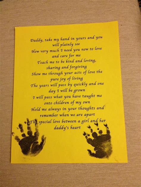 daddy daughter poem projects to try pinterest a well dads and father s day