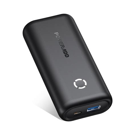 poweradd slim  mini mah power bank portable charger usb ports external battery  iphone