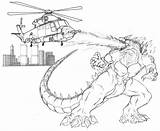 Godzilla Coloring Pages Timeless Miracle Print sketch template