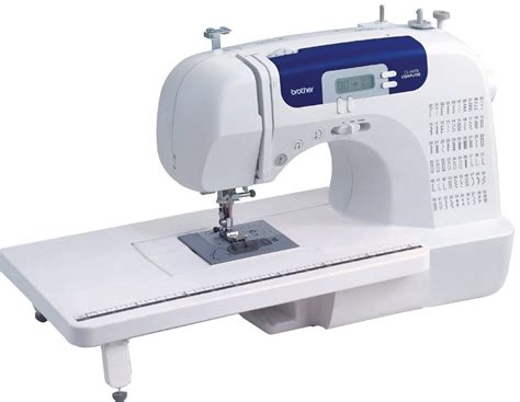 review  brother csi  stitch computerized sewing machine  wide table