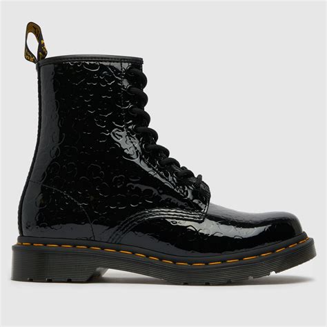 dr martens black  leopard boots shoefreak