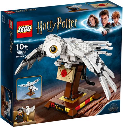 lego harry potter hedwig owl buildable collectible set  pieces age  ebay