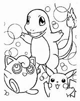 Pokemon Coloring Pikachu Pages Charmander Legendary Printable Ash Friends Cute Sheets Evolution Kids Colts Print Homies Colouring Color Getcolorings Hungry sketch template