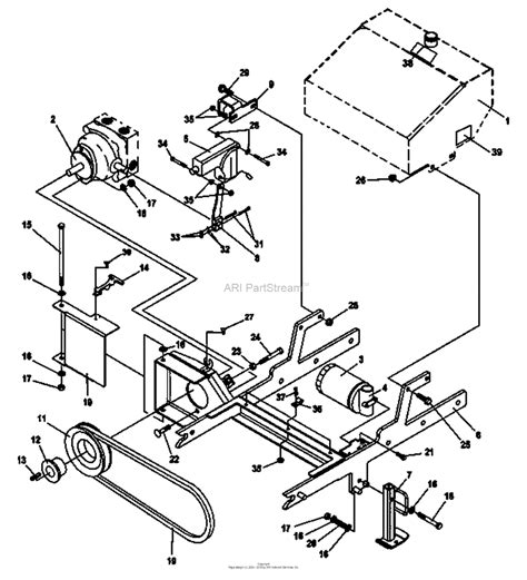 bunton bobcat ryan   rotary sweeper  hyd rs steiner parts diagram  hitch