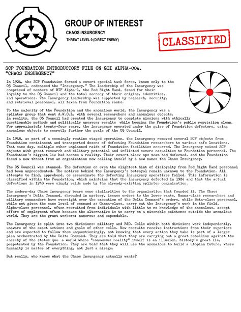 font  scp document scp