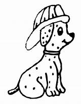 Coloring Pages Fire Dog Sparky Culering Clipart Popular Designs Colouring Coloringhome Tv sketch template