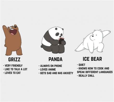 Who Else Hates Panda Movie And Tv Ice Bear We Bare Bears We Bare