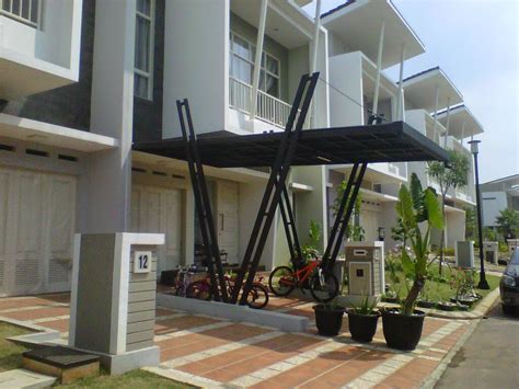 trijaya steel bandung pagar kanopi balkon desain minimalis harga murah