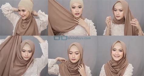 kerudung pashmina simple tutorial hijab pashmina diamond hijab muslimah