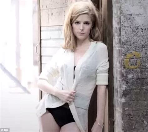 Anna Kendrick Strips Off For Gq Magazine As She Encourages Drinking On