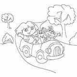Dora Coloring Pages Ride Goes Momjunction Printables Toddler Awesome Will sketch template