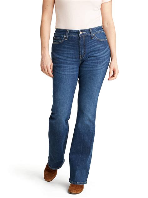 Signature By Levi Strauss And Co Women S High Rise Bootcut Jeans