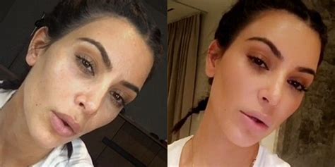 kim kardashian makeup free kim kardashian beauty