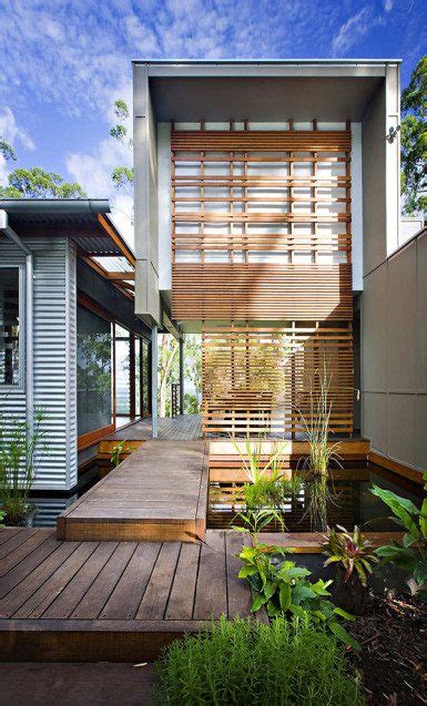 contemporary australian home built  reclaimed wood storrs road