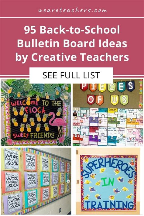 96 Back To School Bulletin Board Ideas From Creative Teachers In 2022