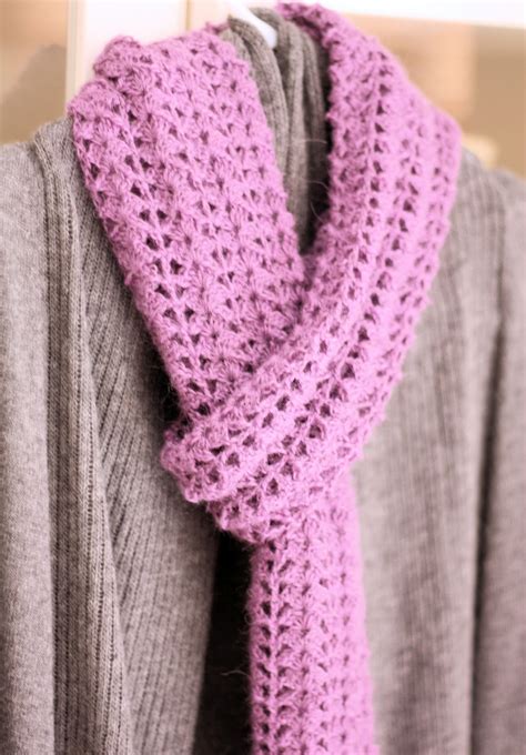 stitchst crocheted scarf  pattern