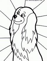 Fluffy Dogs sketch template