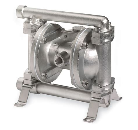 atex approved air powered double diaphragm ss pump santoprene  gpm