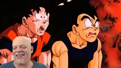 Reaction Video Goku And Vegeta Funny Moments 1 Worm
