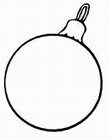 Christmas Ornament Coloring Tree Template Pages Ball Ornaments Stencil Kids Print Clipart Printables Templates Popular Designs sketch template