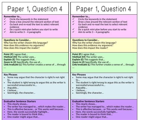 english aqa gcse exemplar answers paper  lang gcse english language student  answers