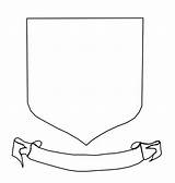 Shield Blank Template Heraldry Templates Printable Arms Coat Clipart Logo Make Choose Board sketch template