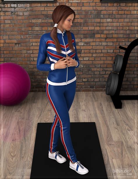 Textures For Pre Workout Outfit Daz 3d