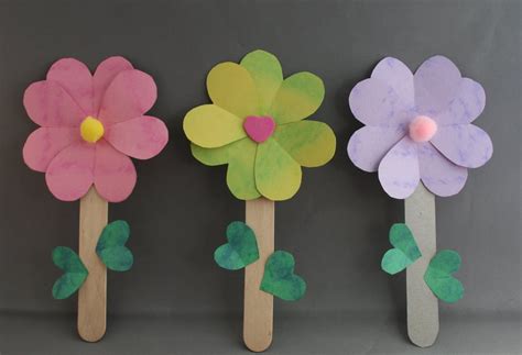 flower craft  idea   post started   flower project