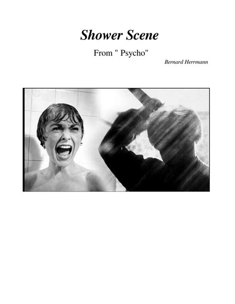 print and download in pdf or midi shower scene hey hey