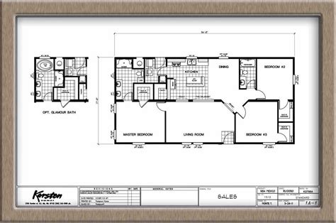 karsten mobile home floor plans floorplansclick